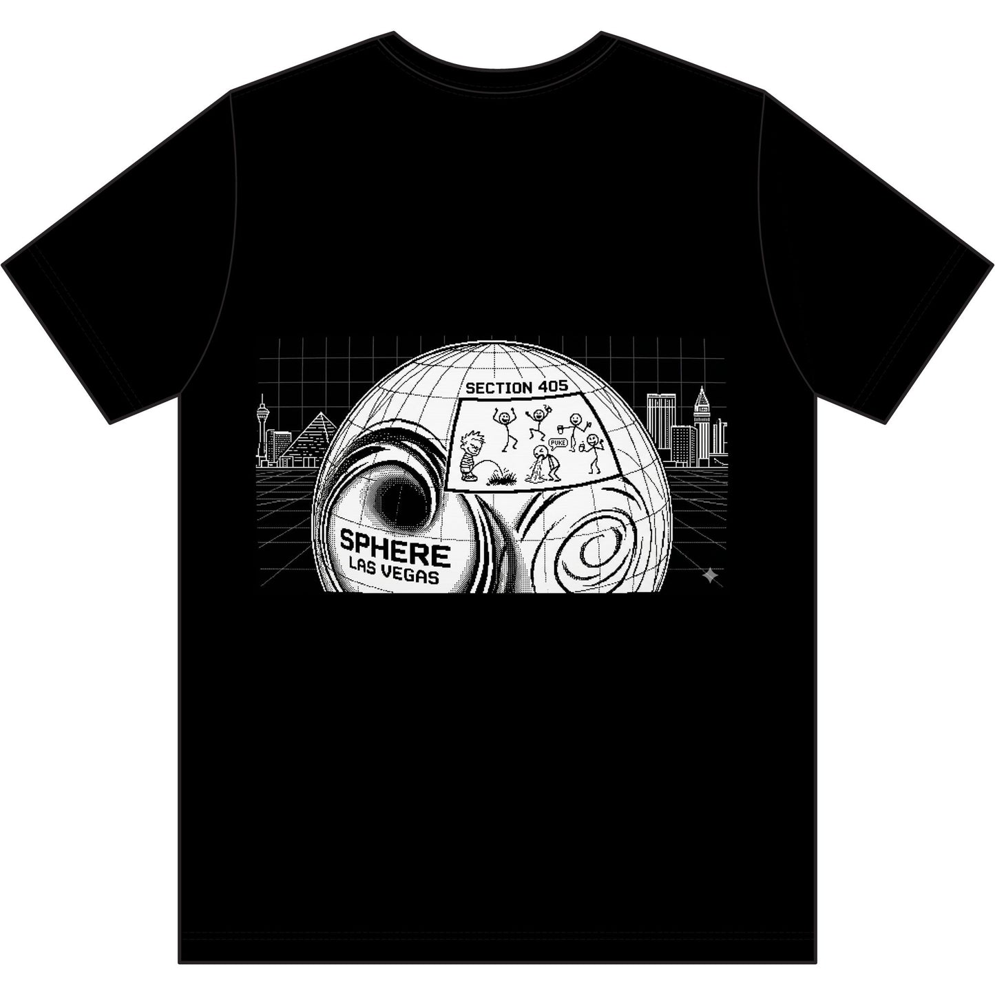 Sphere Labs Las Vegas Tee — Futuristic Tech Graphic T-Shirt