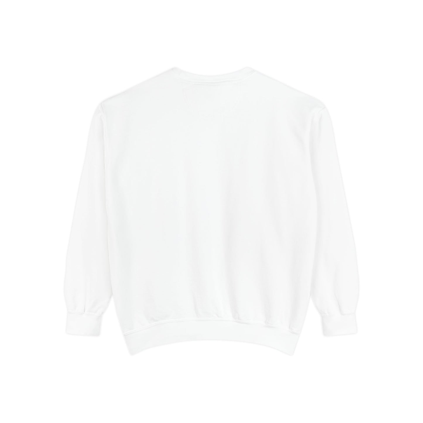 Disco Butterfly Sweatshirt — “Me and Karma Vibe Like That” Retro Graphic Crewneck
