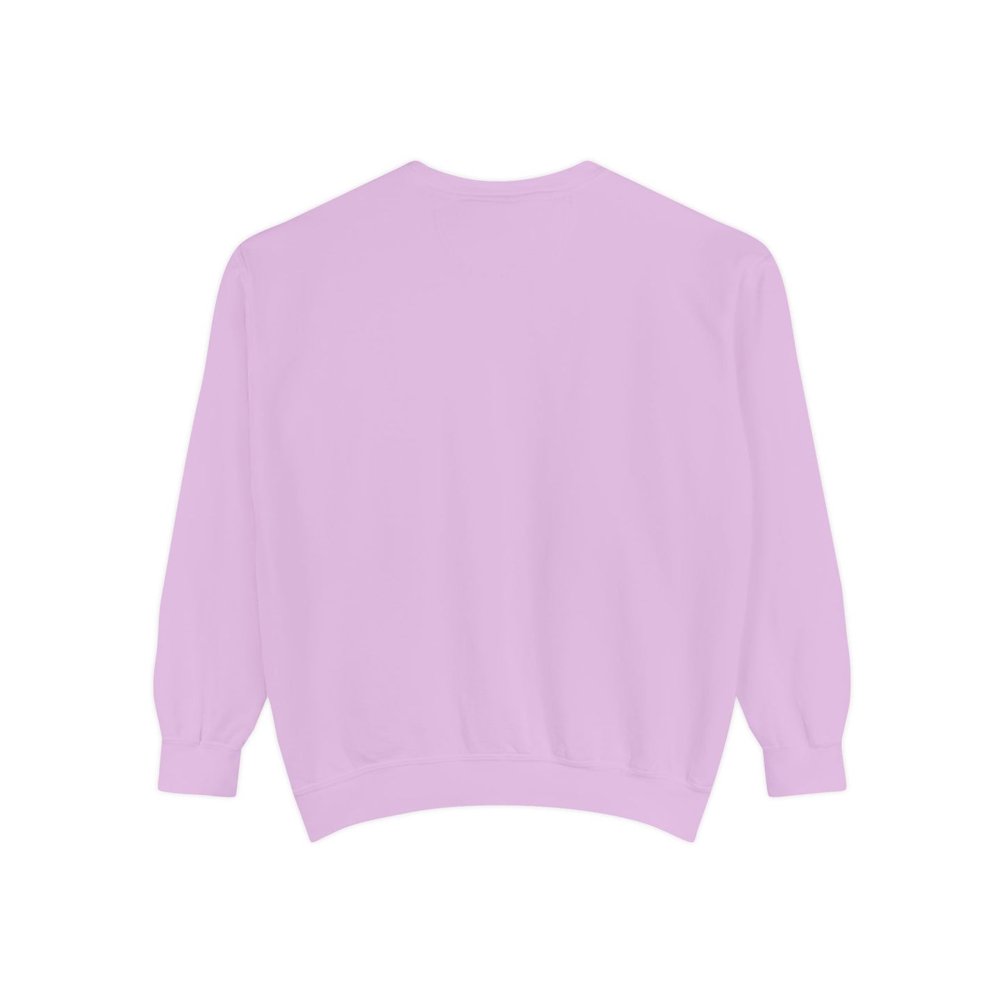 Disco Butterfly Sweatshirt — “Me and Karma Vibe Like That” Retro Graphic Crewneck